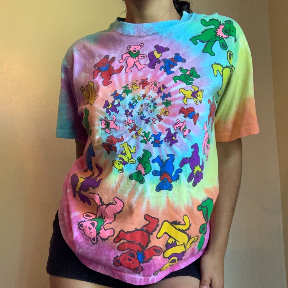Tie dye teddy shirt